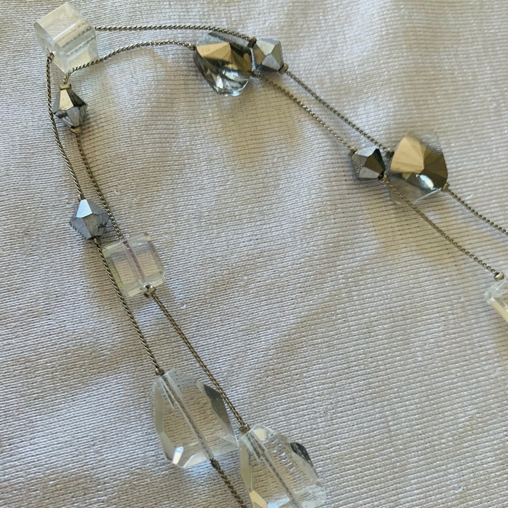 Gently Worn Premier Designs Glass Bead Necklace